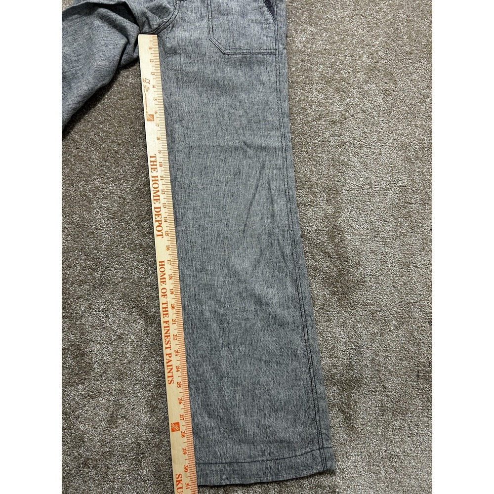 Pilcro and the Letterpress‎ Pants Women's 2 Linen Blend Preppy Wide Leg Pants - Picture 2 of 7